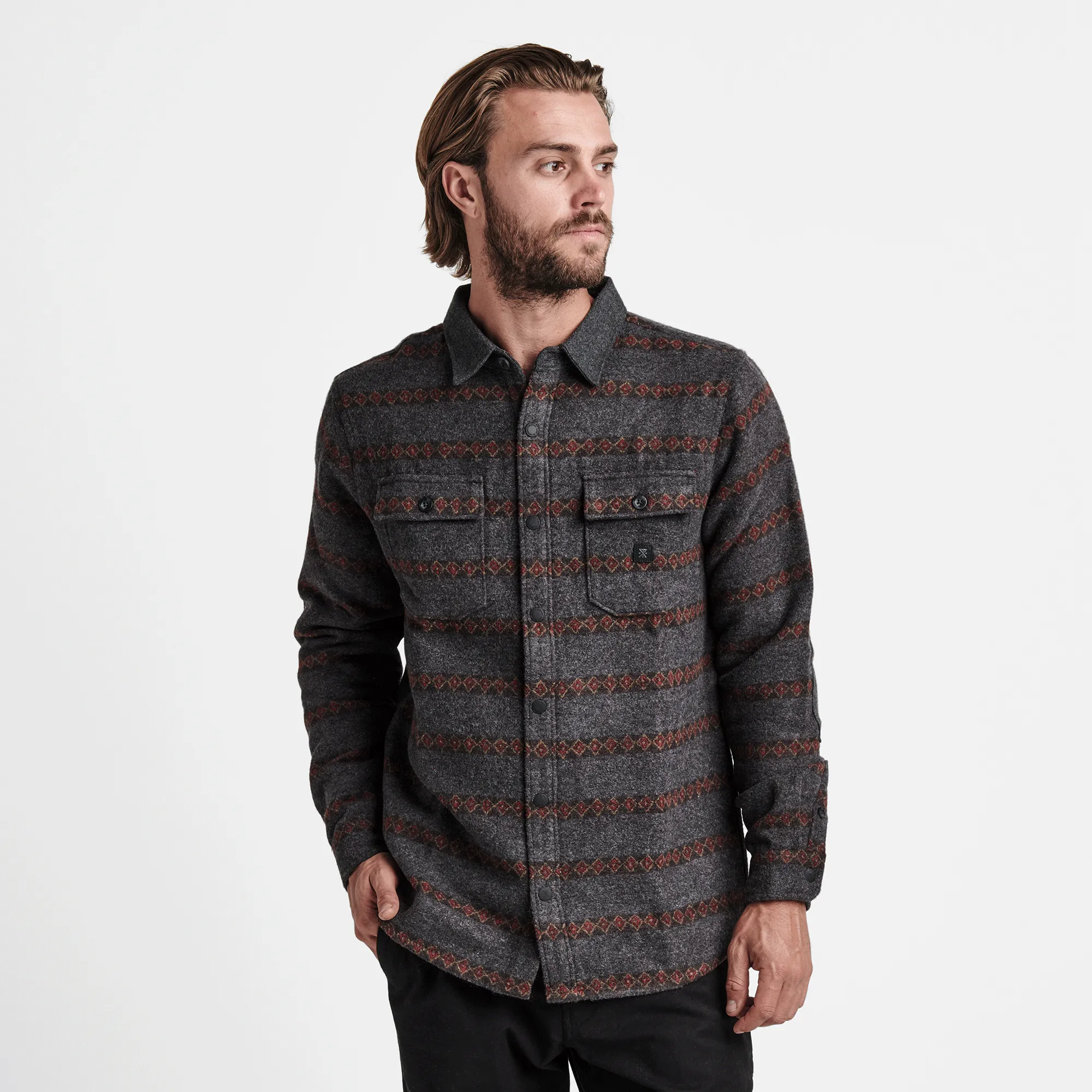Nordsman Flannel - Charcoal sold by Roark product image thumbnail 2