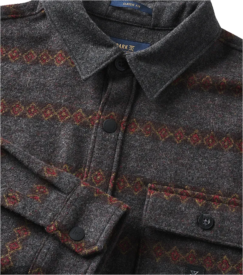 Nordsman Flannel - Charcoal sold by Roark product image thumbnail 4