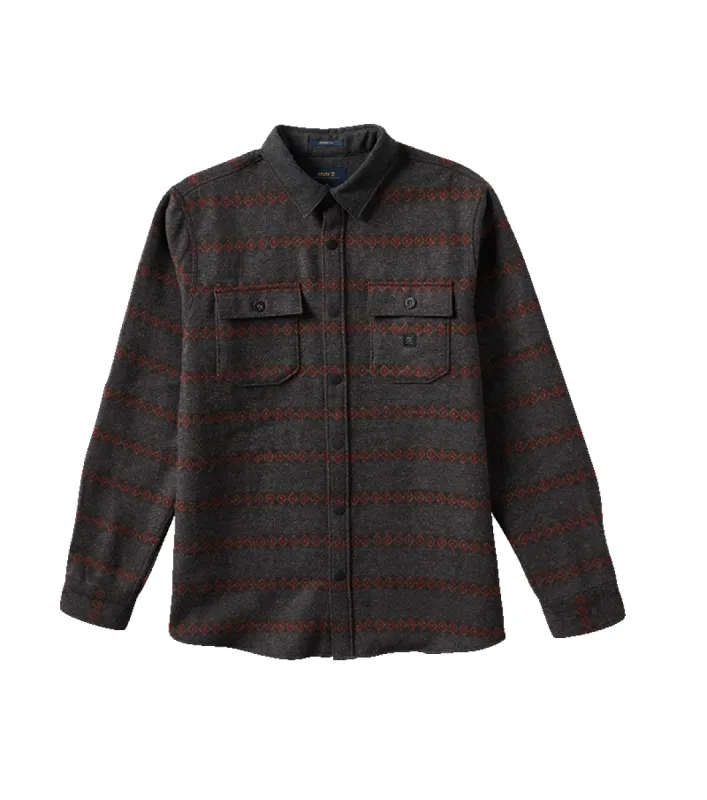 Nordsman Flannel - Charcoal made by Roark
