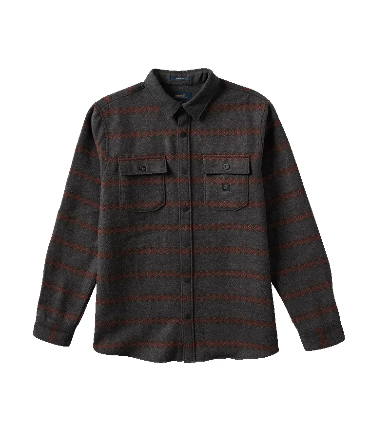 Nordsman Flannel - Charcoal sold by Roark