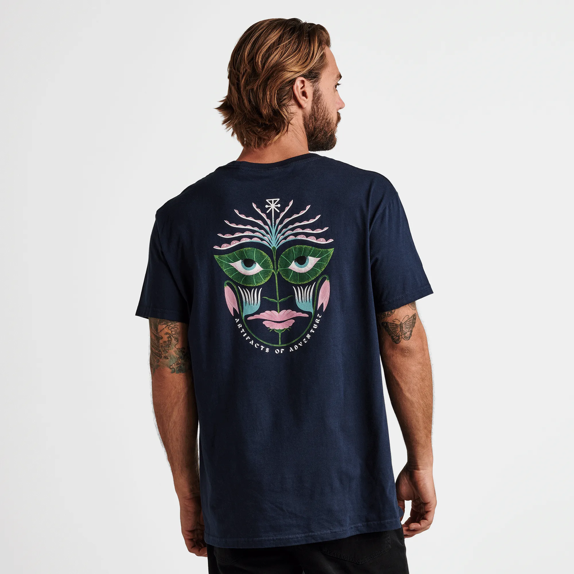 Artifacts Of Adventure Tee Staple Tee - Navy sold by Roark product image thumbnail 3