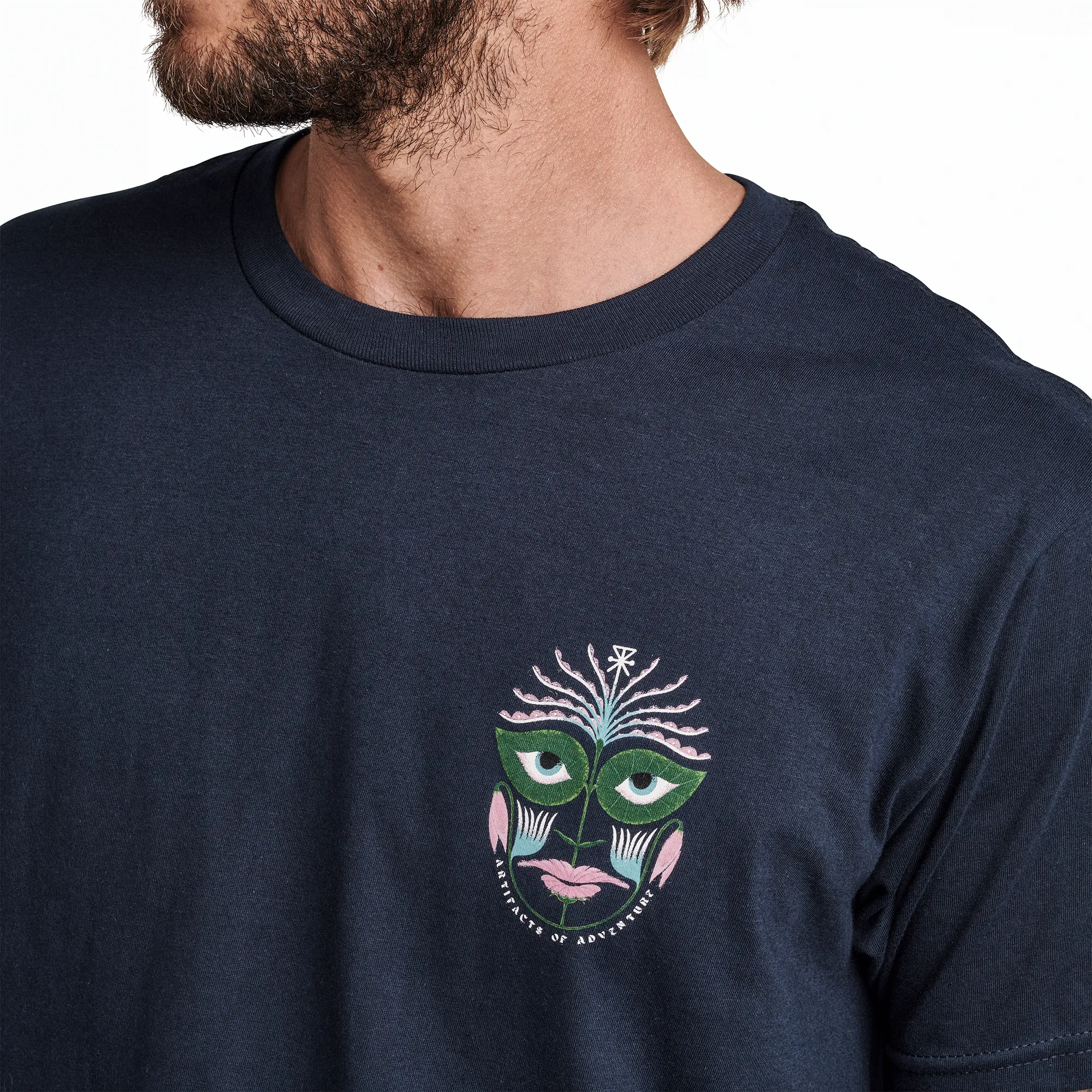 Artifacts Of Adventure Tee Staple Tee - Navy sold by Roark product image thumbnail 4
