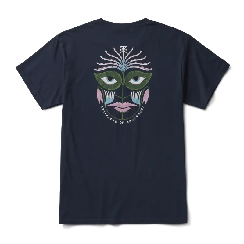 Artifacts Of Adventure Tee Staple Tee - Navy sold by Roark