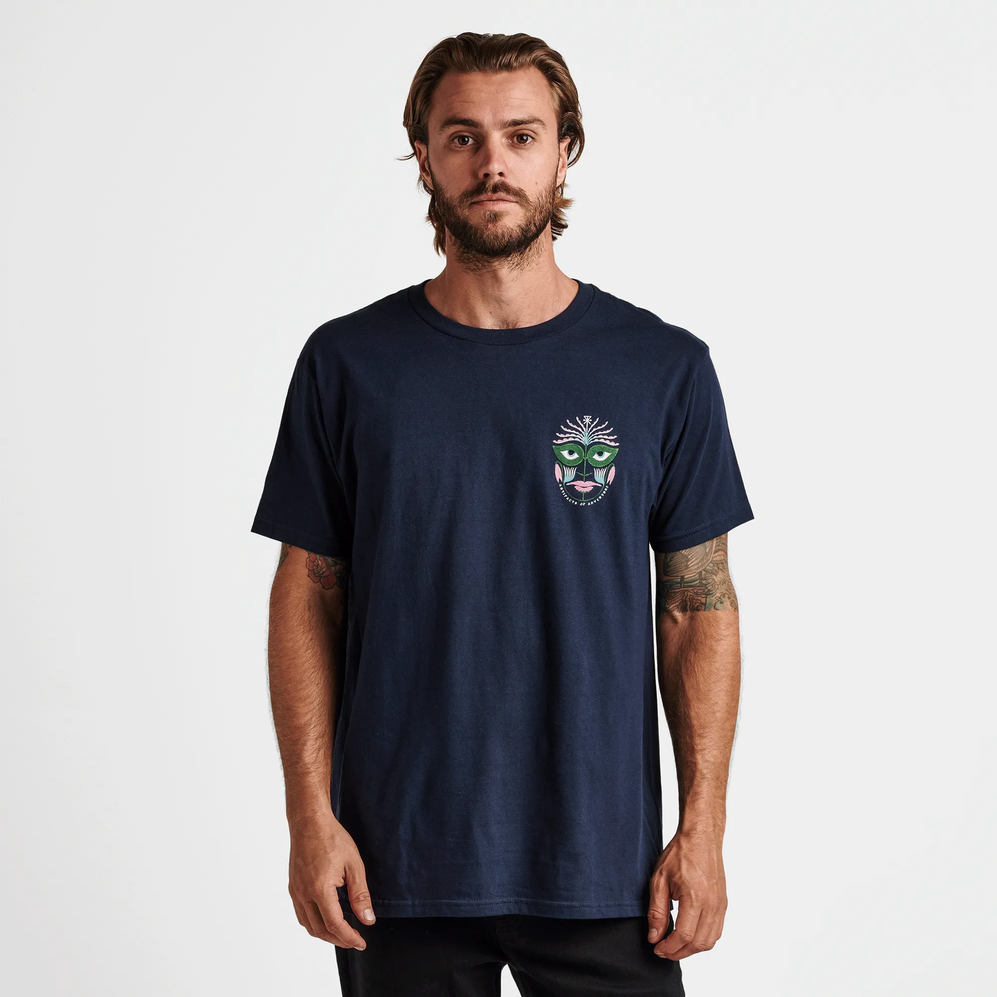 Artifacts Of Adventure Tee Staple Tee - Navy sold by Roark product image thumbnail 2