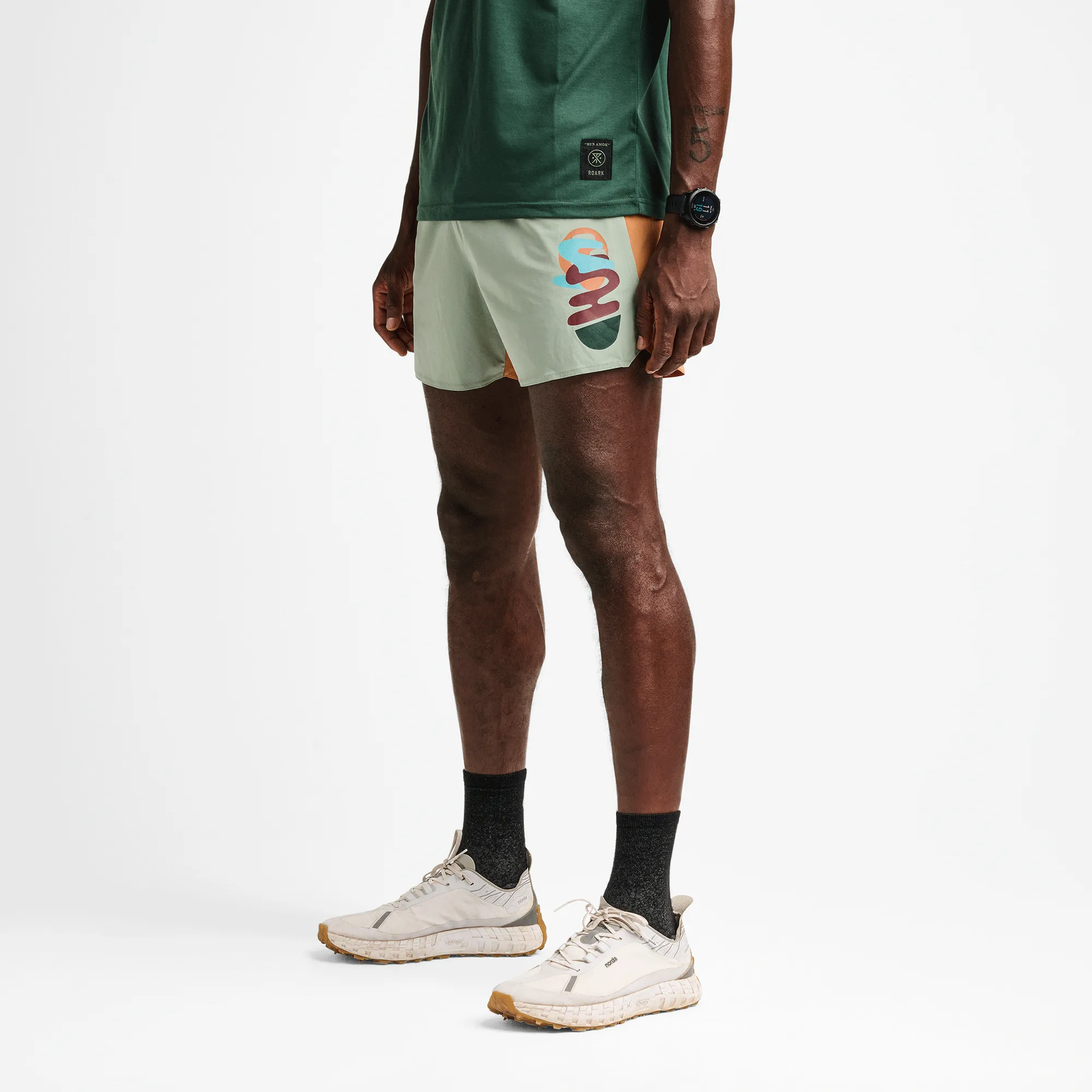 Weller Alta 5" Shorts - Multi Clr sold by Roark product image thumbnail 3