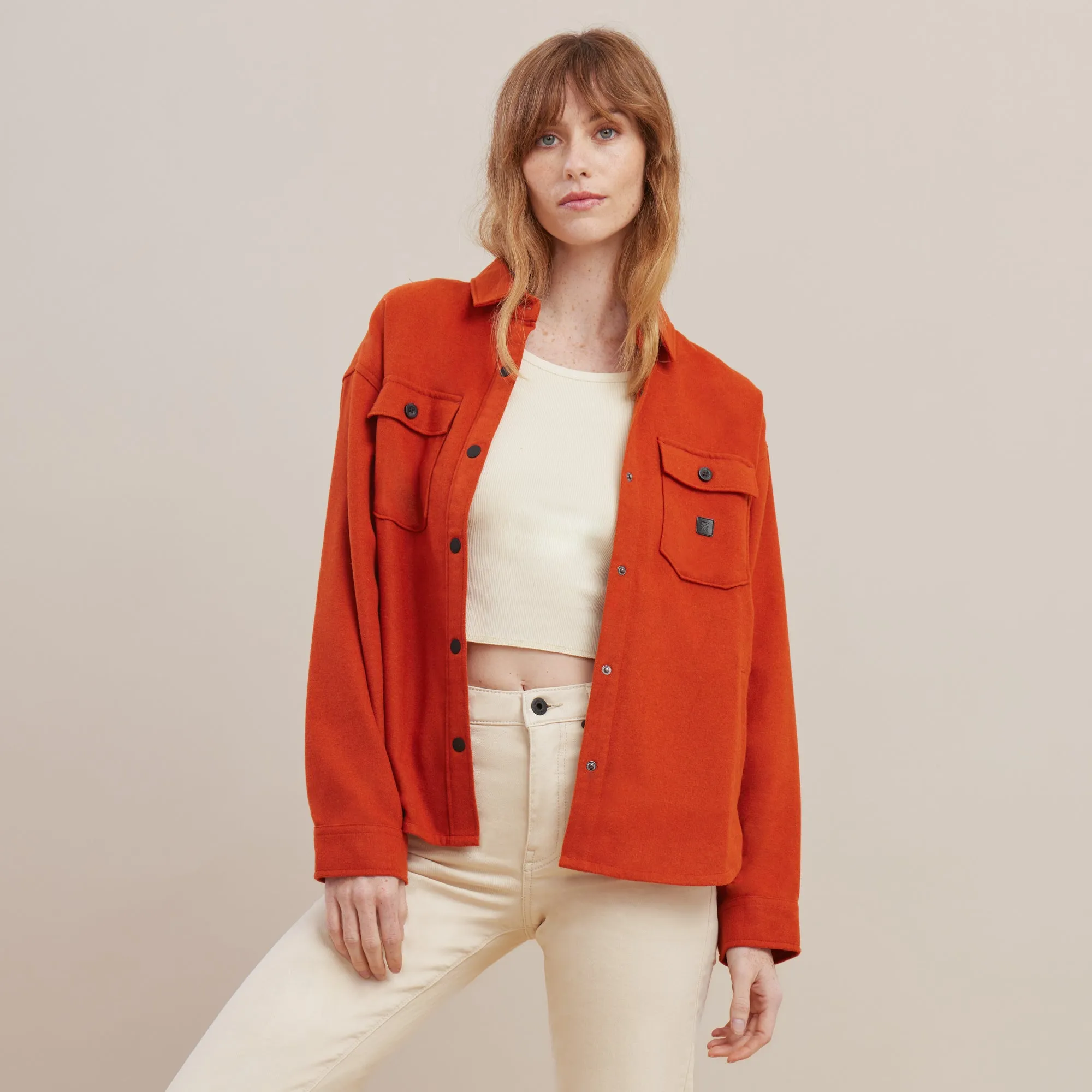 Amberley Flannel - Burnt Sienna sold by Roark