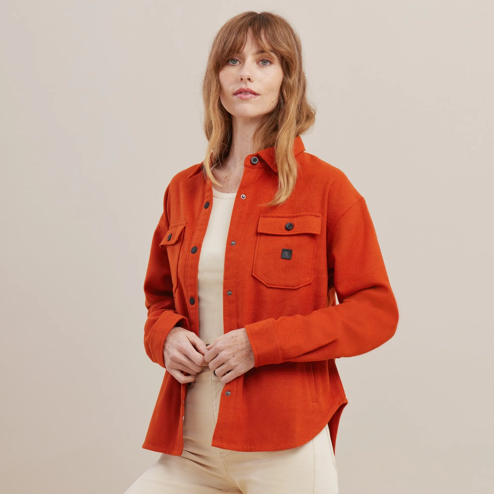 Amberley Flannel - Burnt Sienna sold by Roark product image thumbnail 4