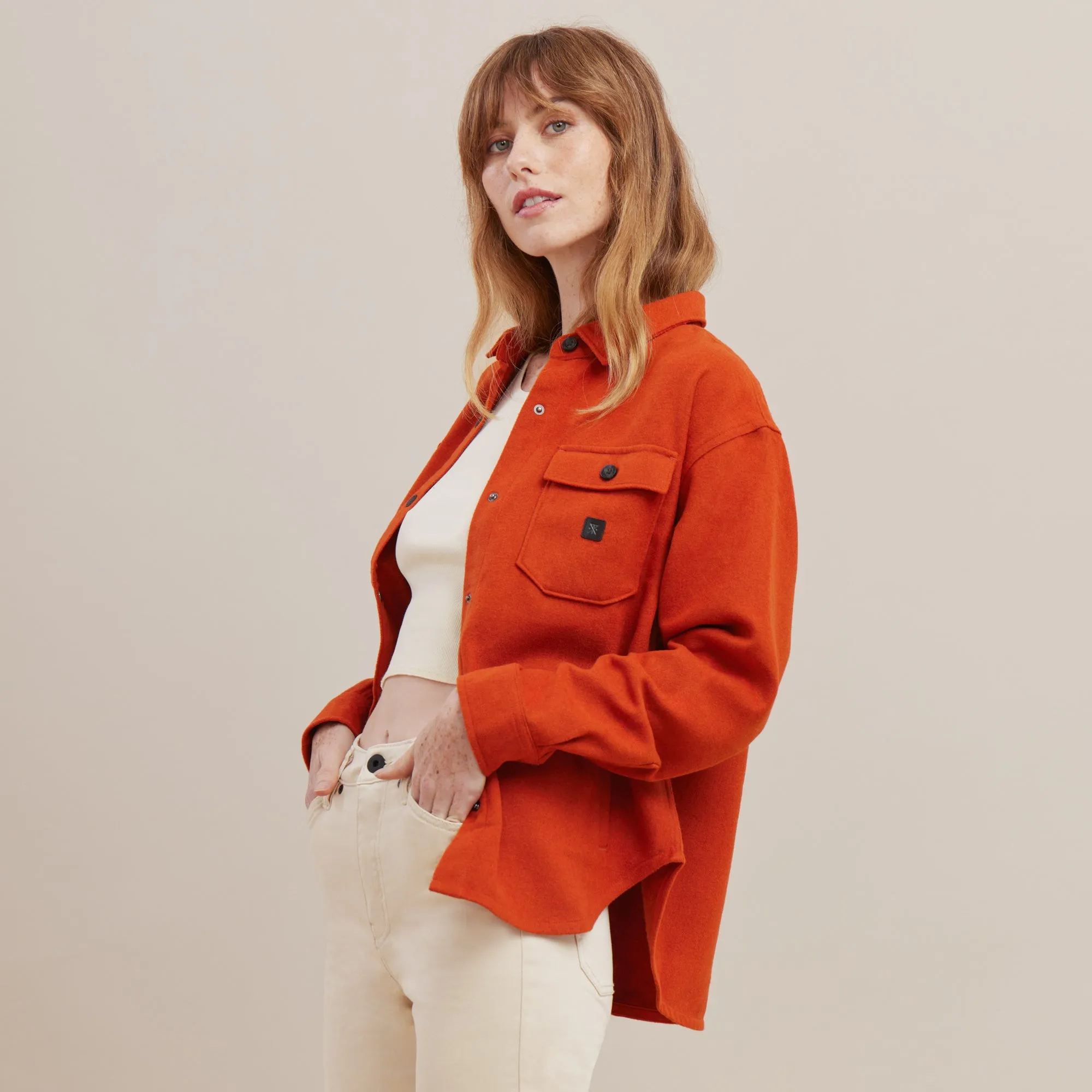 Amberley Flannel - Burnt Sienna sold by Roark product image thumbnail 2