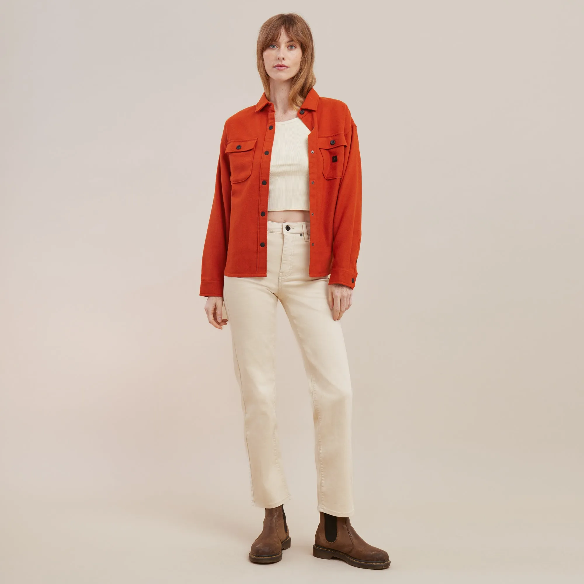 Amberley Flannel - Burnt Sienna sold by Roark product image thumbnail 5