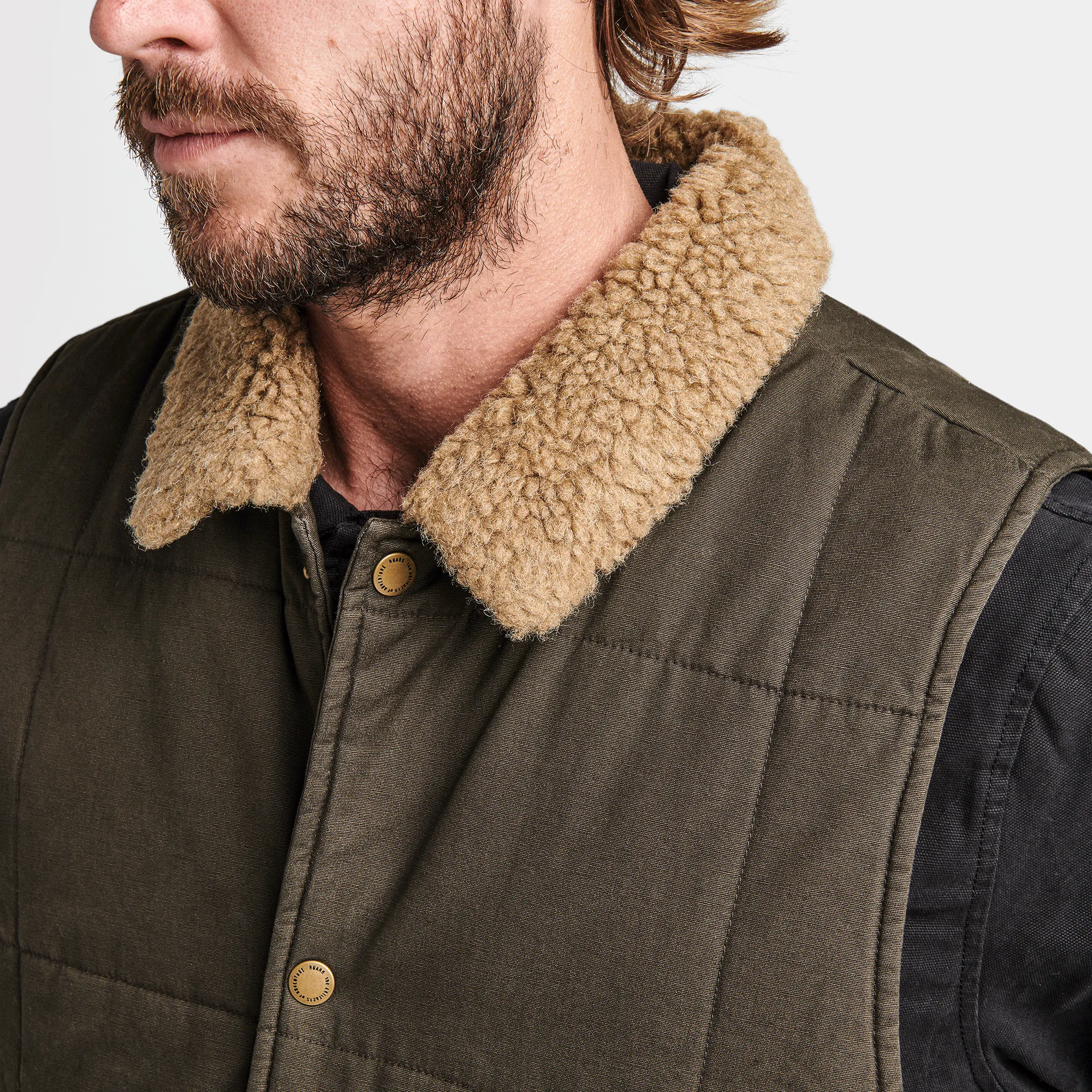 Livingston Vest Jacket - Dark Brown sold by Roark product image thumbnail 4