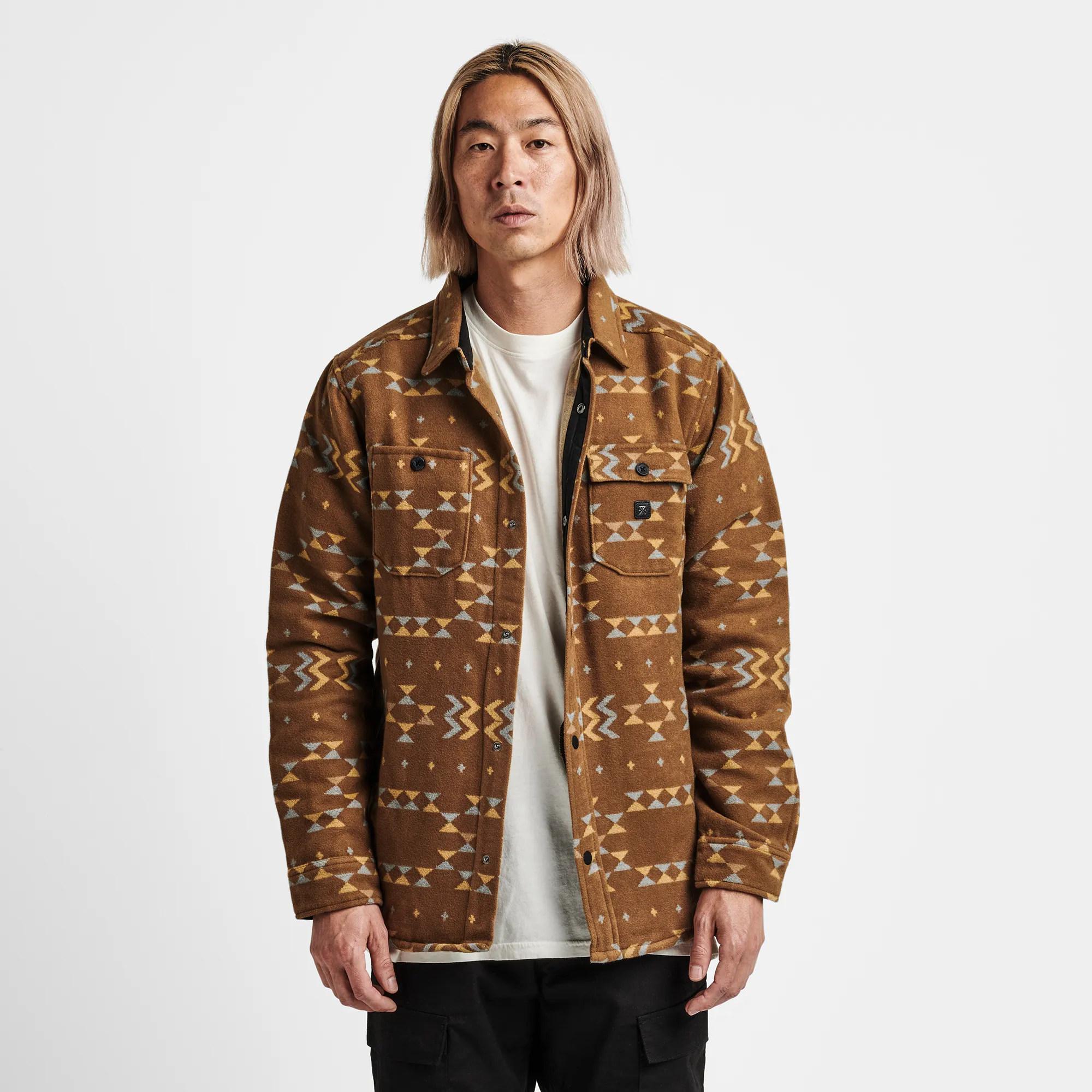 Andes Flannel - Dark Khaki sold by Roark product image thumbnail 2