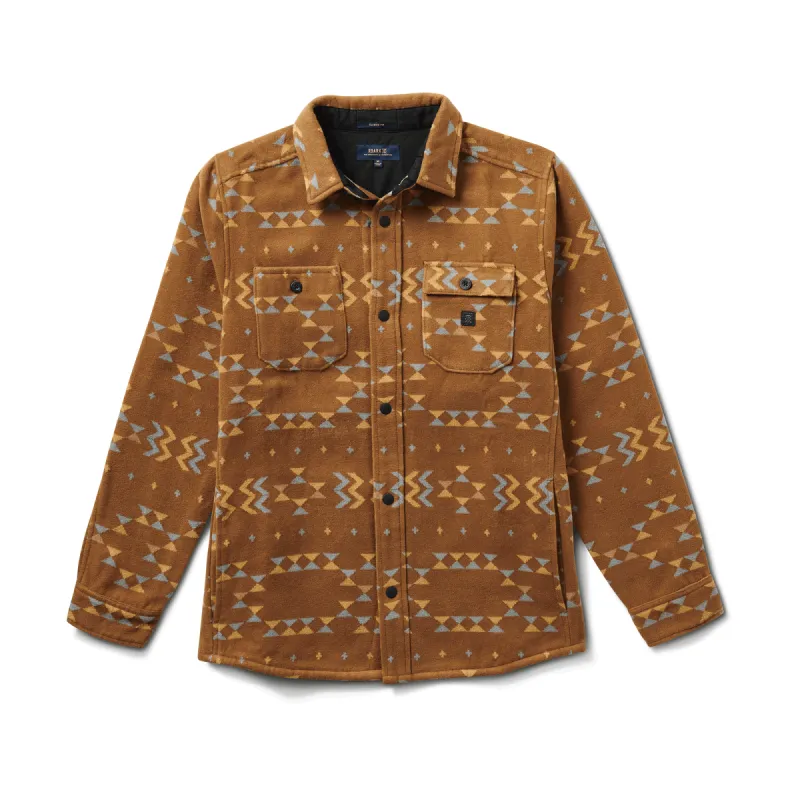 Andes Flannel - Dark Khaki sold by Roark