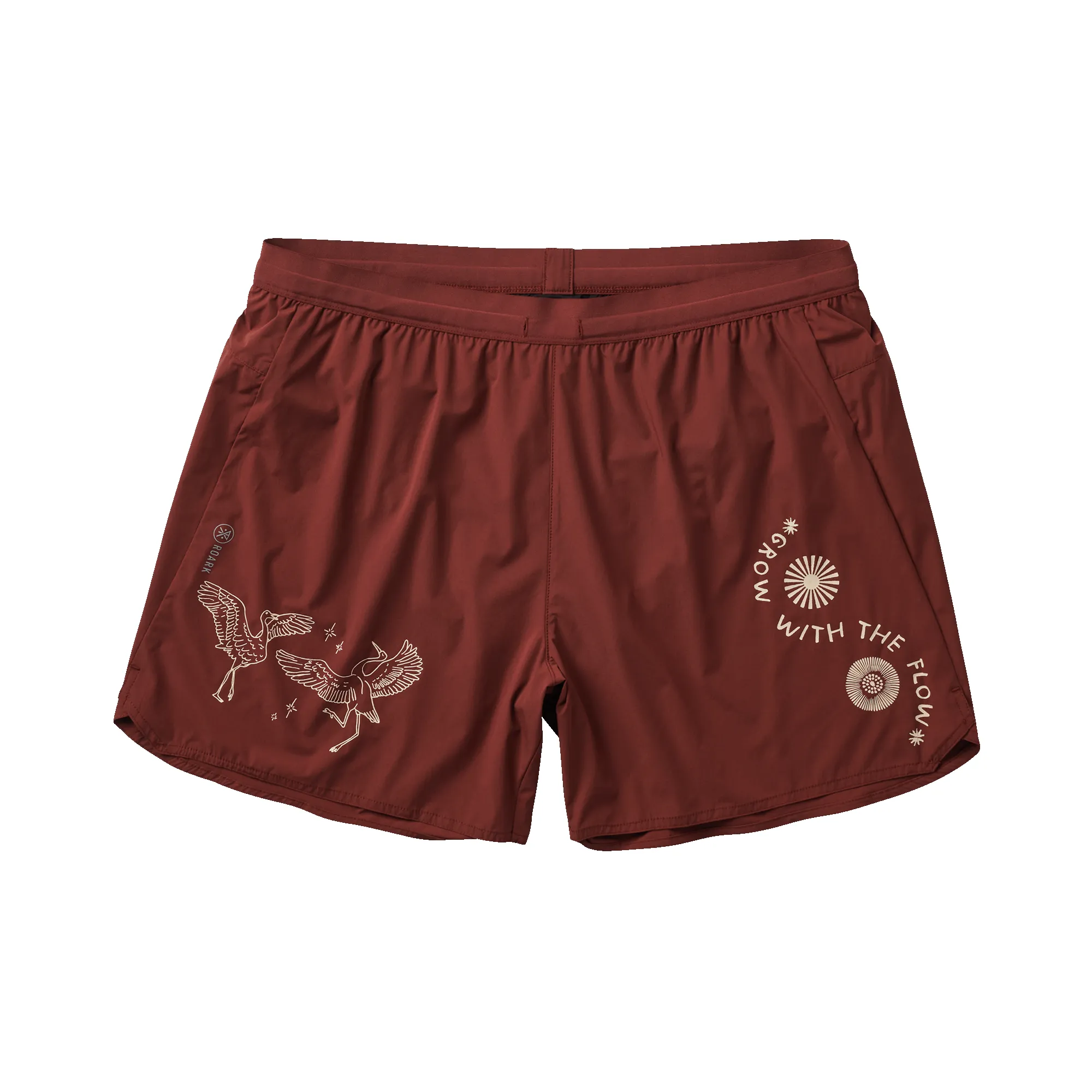 Alta 5" Shorts - Burgundy sold by Roark