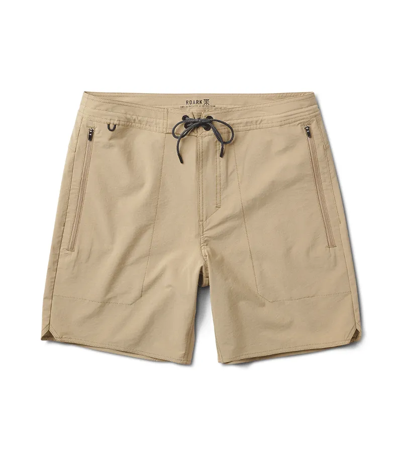 Layover Trail Short 3.0 - Khaki sold by Roark