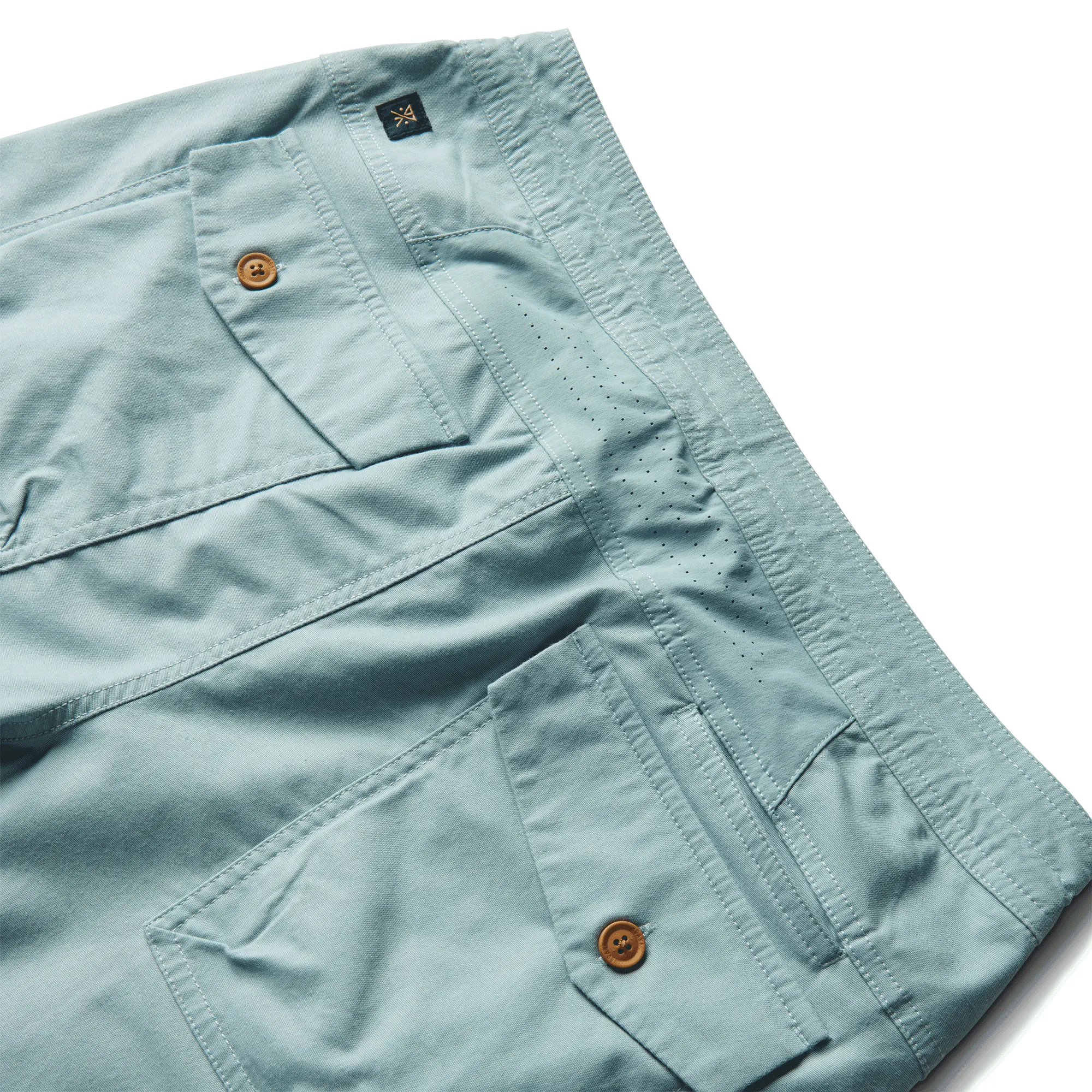 Layover 2.0 Shorts - Stone Blue sold by Roark product image thumbnail 3