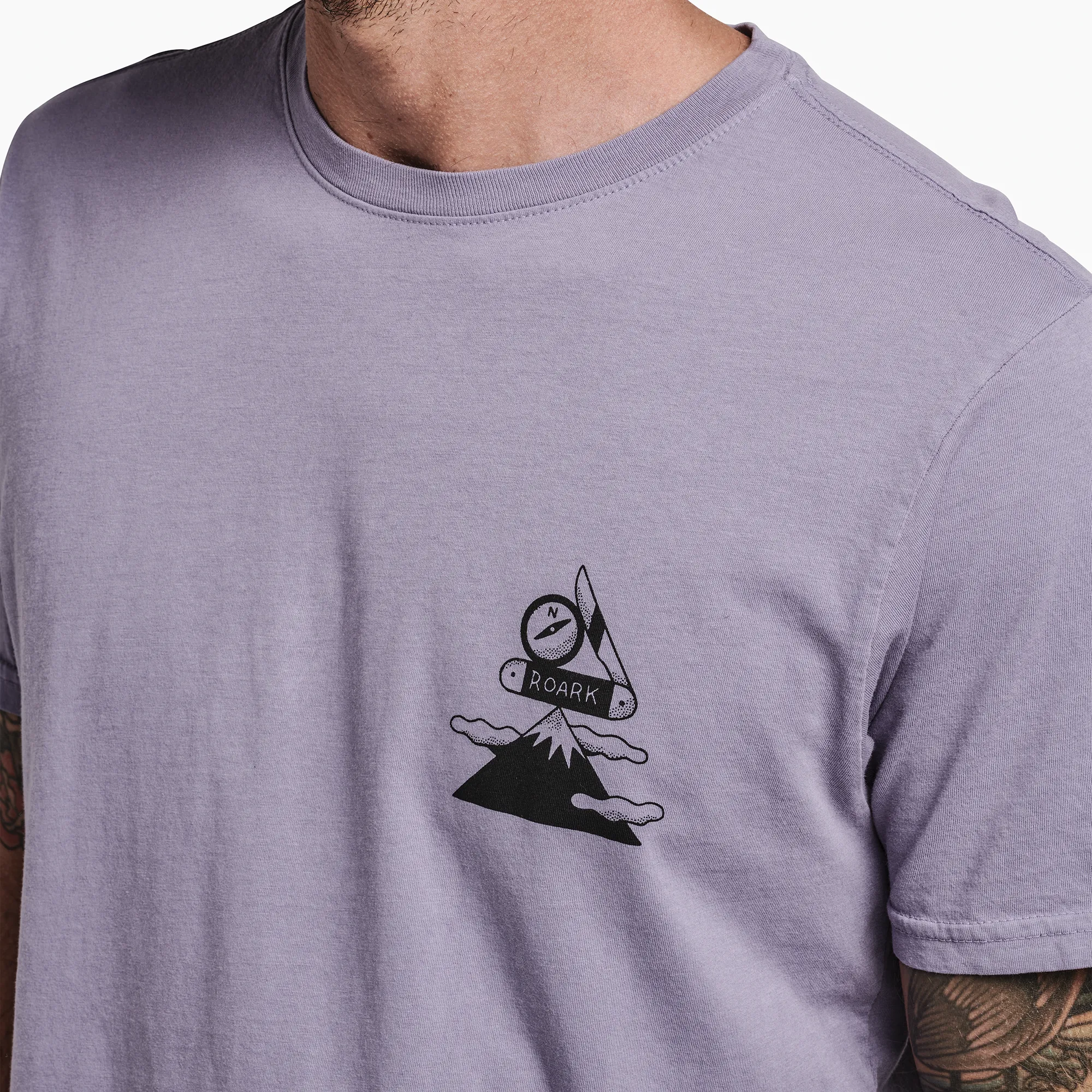 Rishiri Survival Kit Premium Tee - Purple Haze sold by Roark product image thumbnail 4