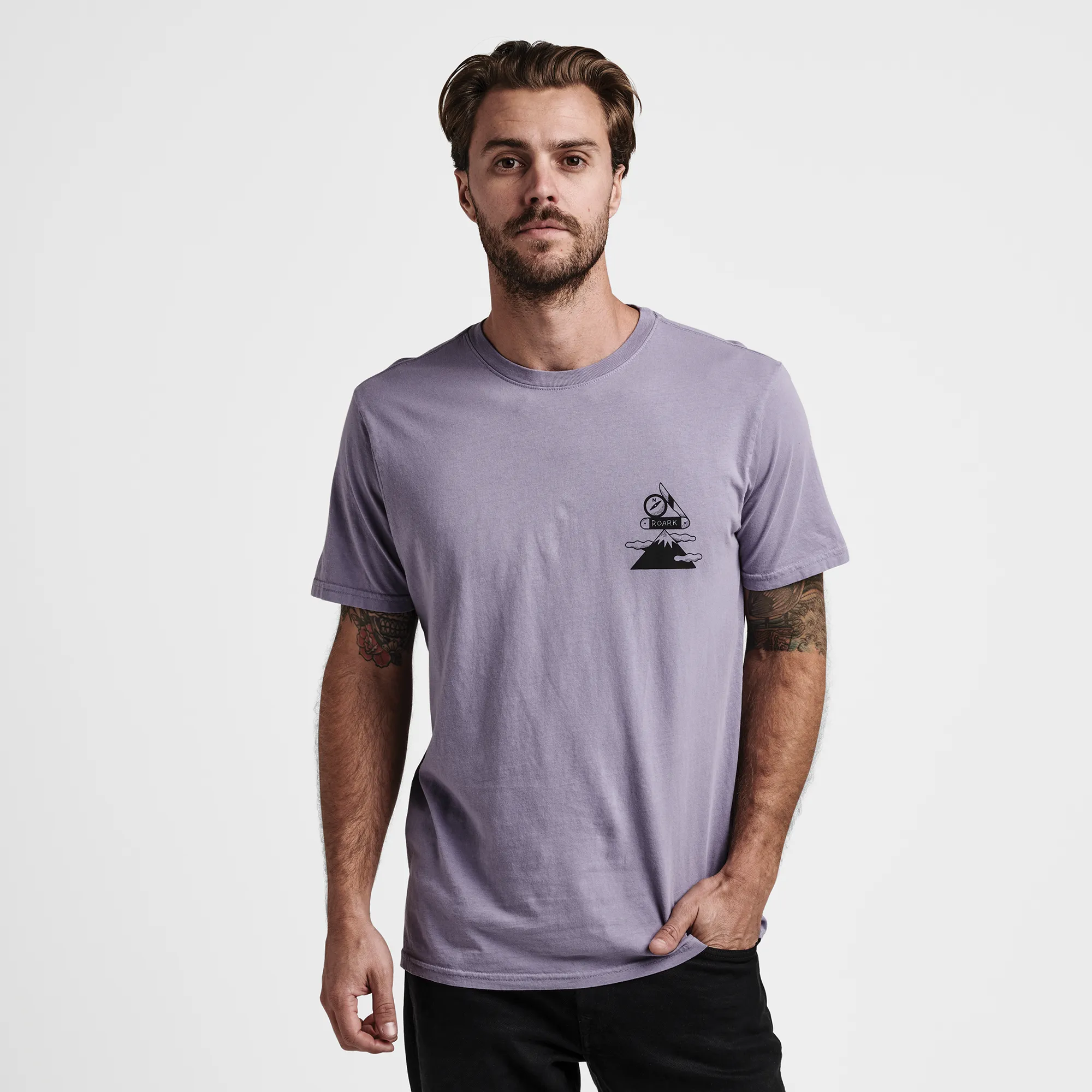 Rishiri Survival Kit Premium Tee - Purple Haze sold by Roark product image thumbnail 2