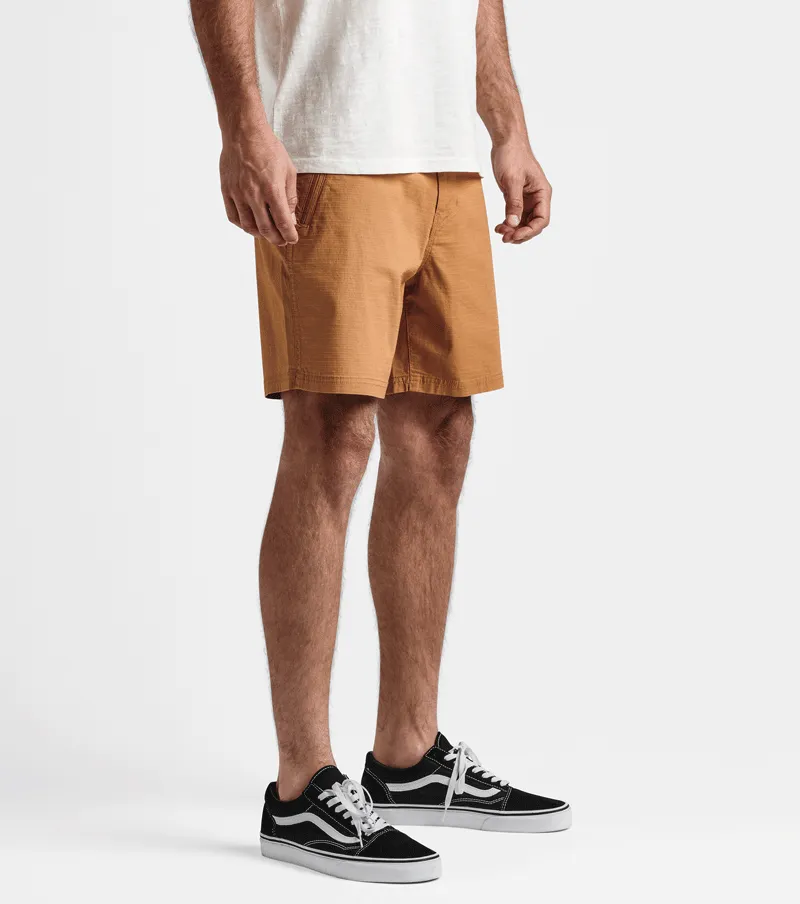Campover Shorts - Cocoa sold by Roark product image thumbnail 3