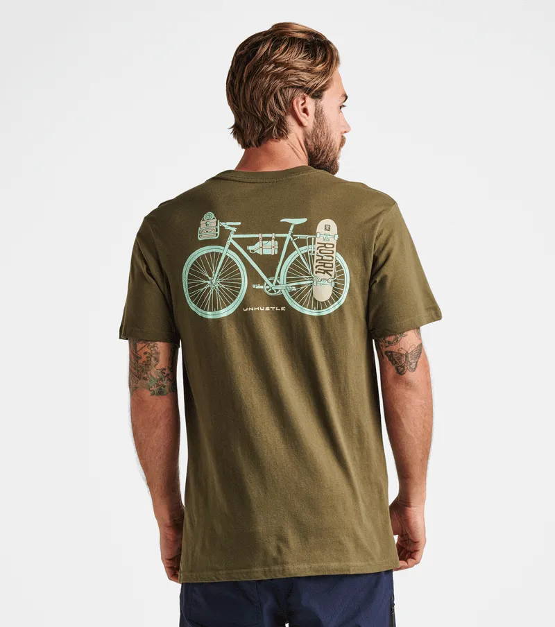 By Any Means Tee Staple Tee - Army sold by Roark product image thumbnail 3