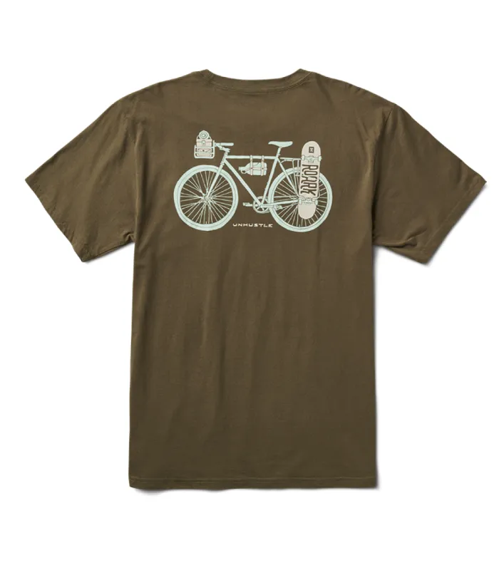 By Any Means Tee Staple Tee - Army sold by Roark