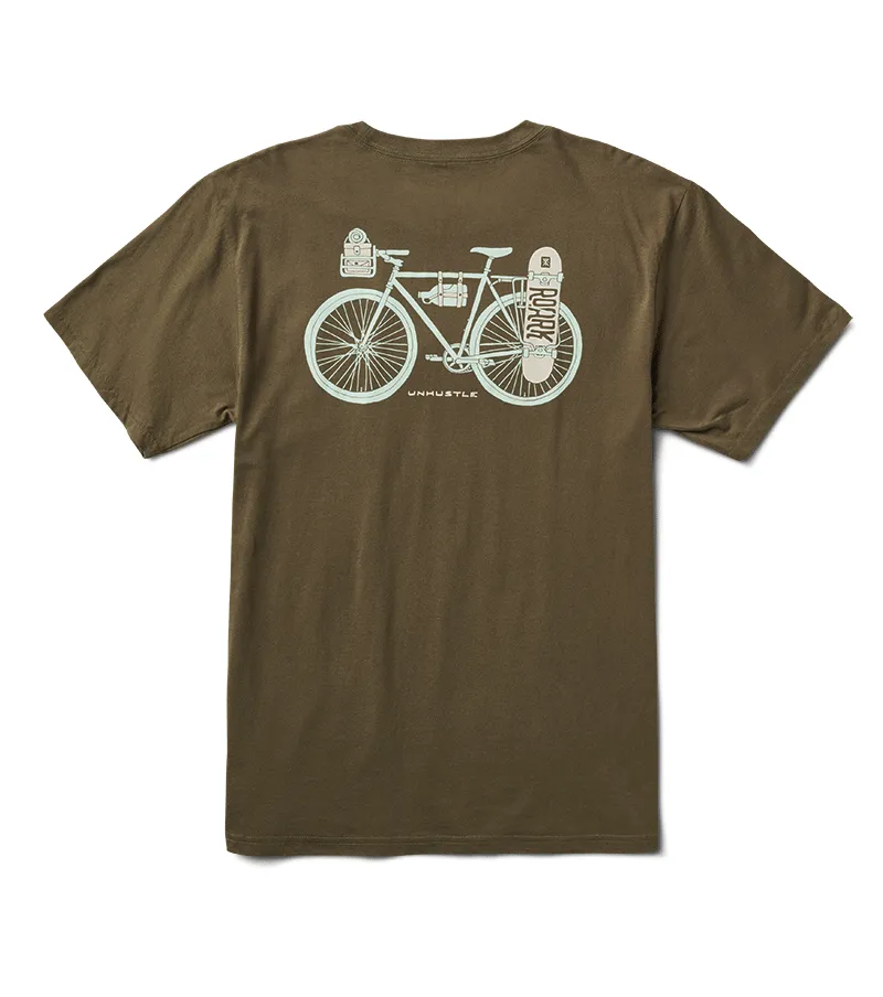 By Any Means Tee Staple Tee - Army sold by Roark