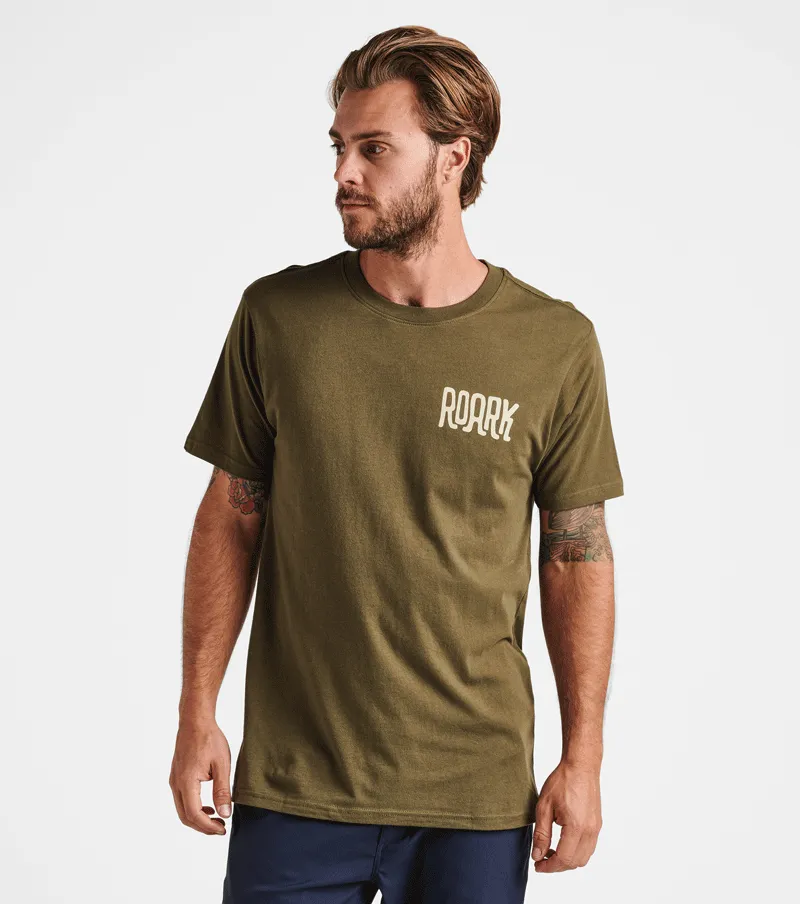 By Any Means Tee Staple Tee - Army sold by Roark product image thumbnail 2