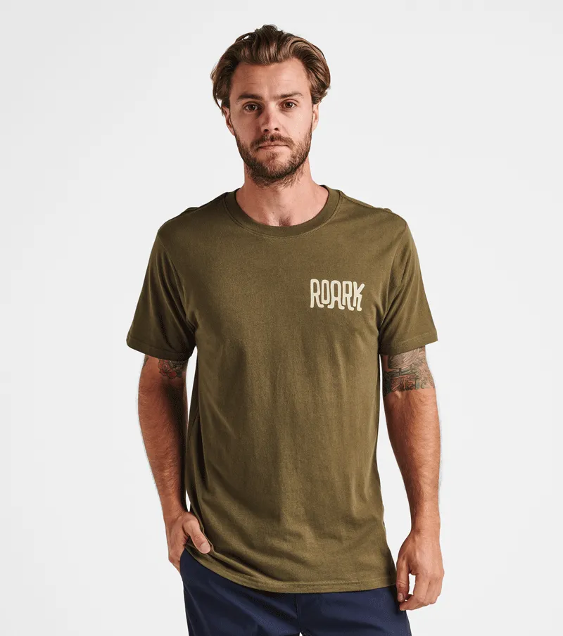 By Any Means Tee Staple Tee - Army sold by Roark product image thumbnail 4
