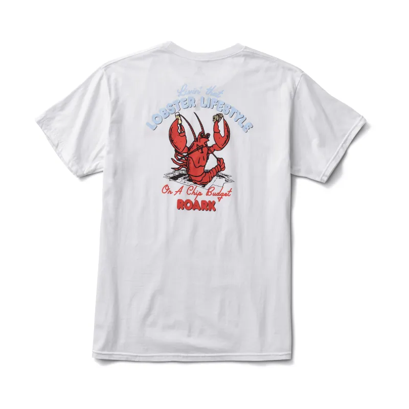 Lobster Life Staple Tee - White sold by Roark
