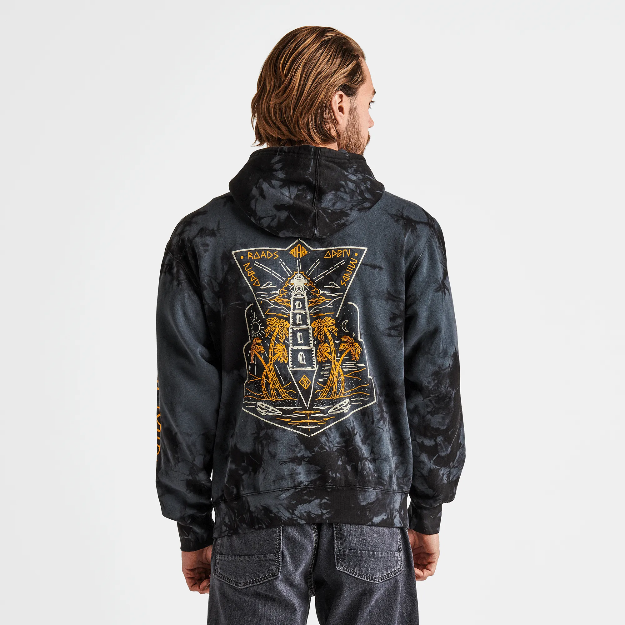 Open Roads Fleece Hoodie - Dark Navy sold by Roark product image thumbnail 3