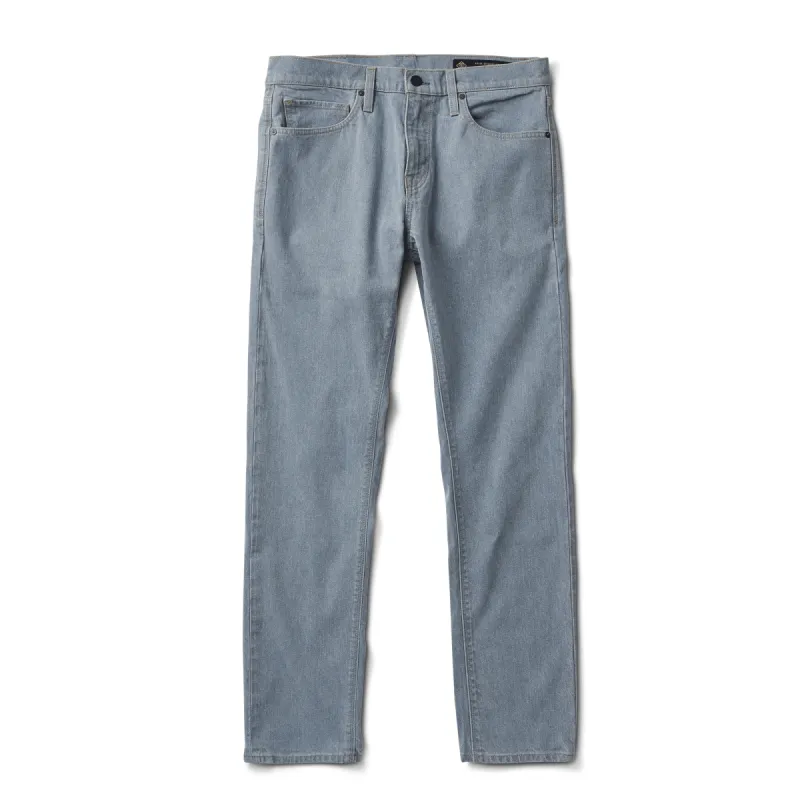 HWY 128 Straight Fit Denim Jeans - Smokey Blue made by Roark
