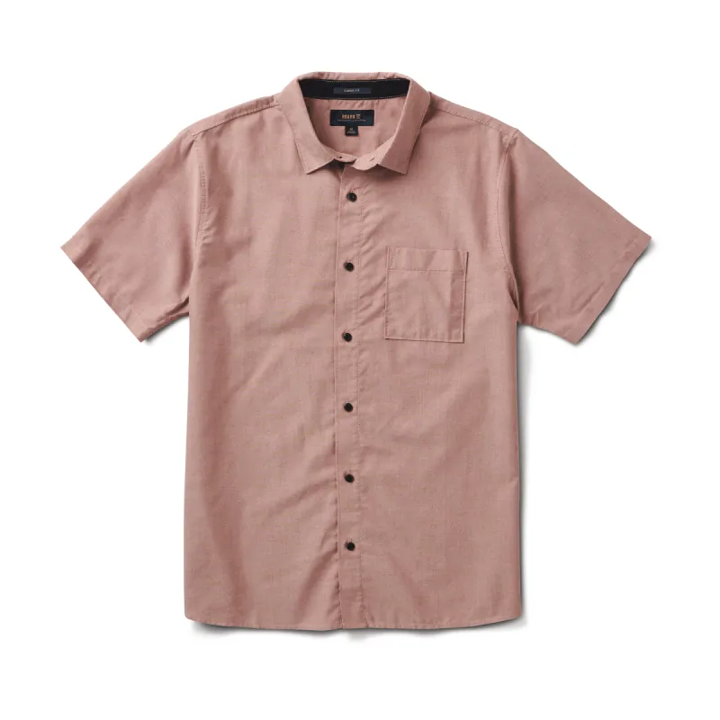 Well Worn Short Sleeve Button Up Shirt - Russet sold by Roark