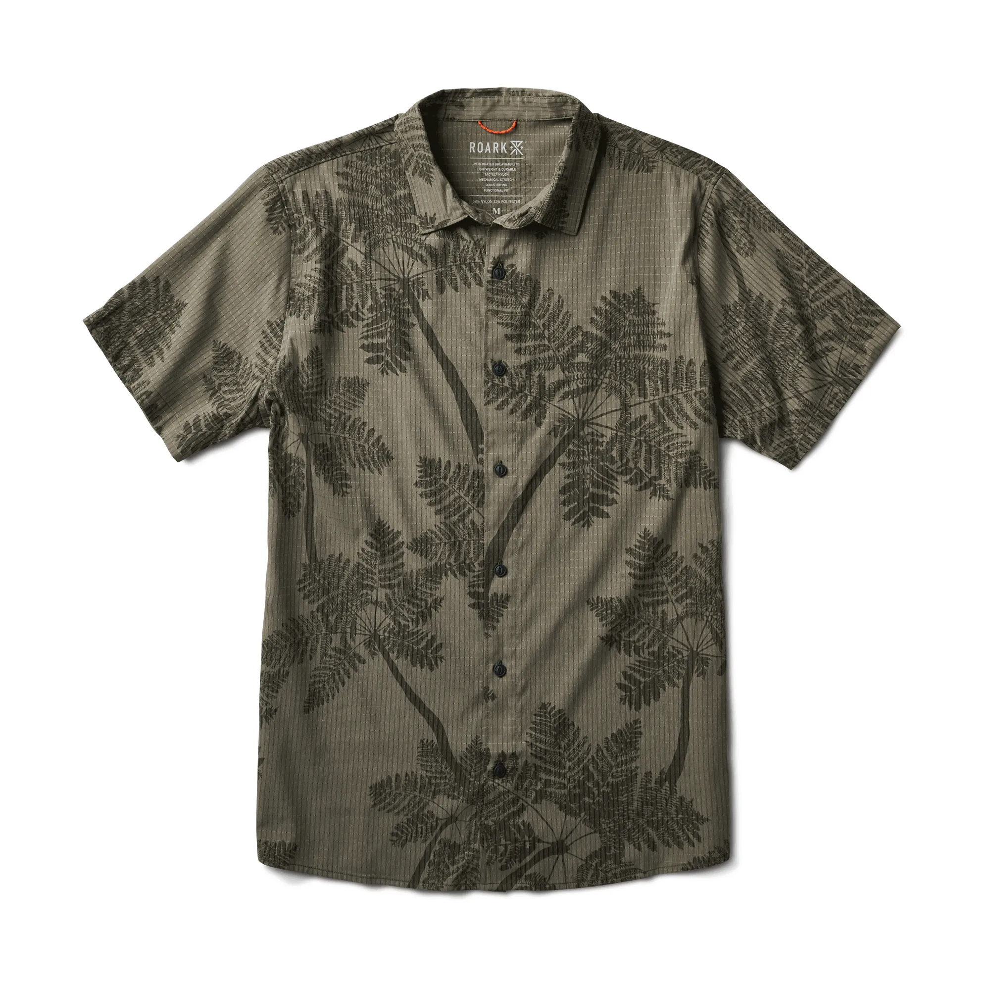 Bless Up Breathable Stretch Shirt - Light Army sold by Roark