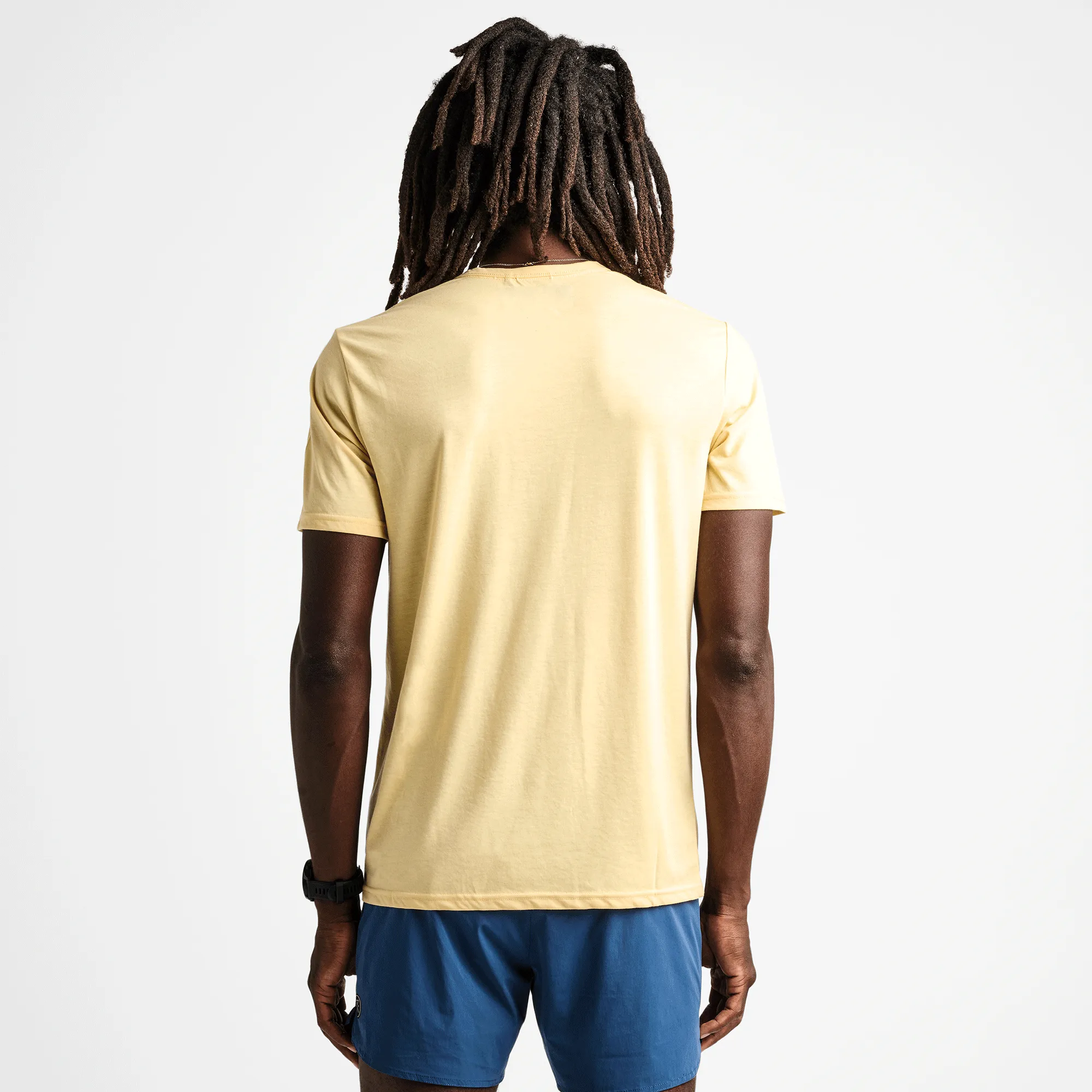 Mathis Short Sleeve Active Tee - Tan sold by Roark product image thumbnail 2