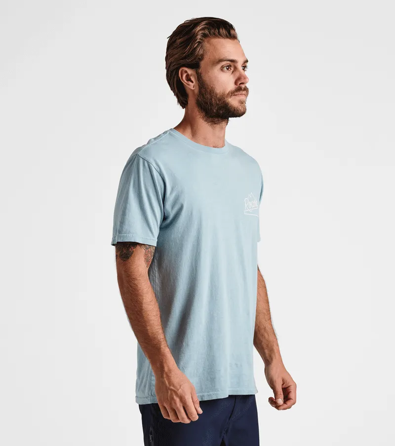 Peaking Premium Tee - Agave Blue sold by Roark product image thumbnail 4