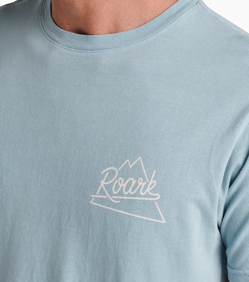 Peaking Premium Tee - Agave Blue sold by Roark product image thumbnail 5