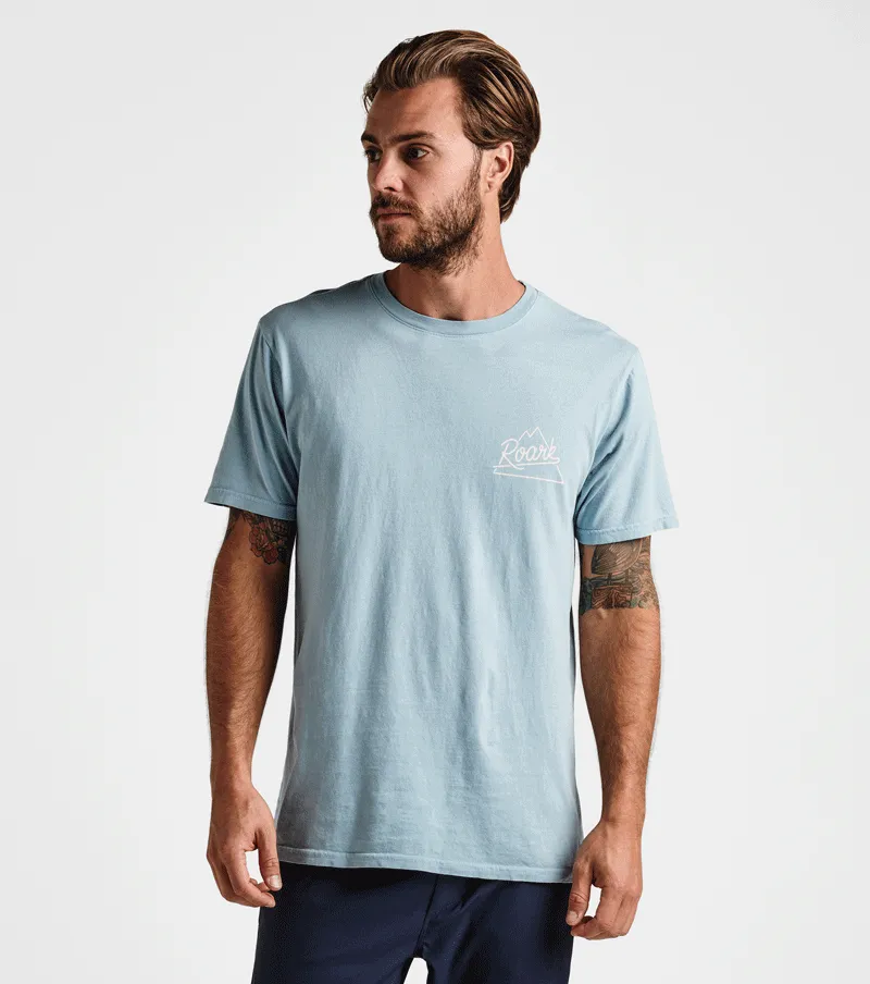 Peaking Premium Tee - Agave Blue sold by Roark product image thumbnail 2
