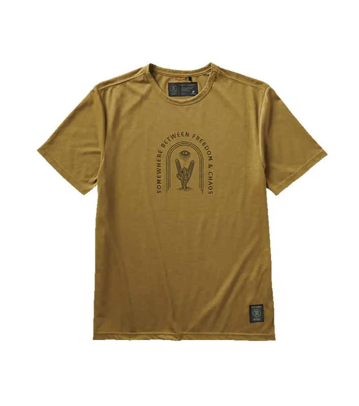 Mathis Saguaro Short Sleeve Tee - Bronze sold by Roark
