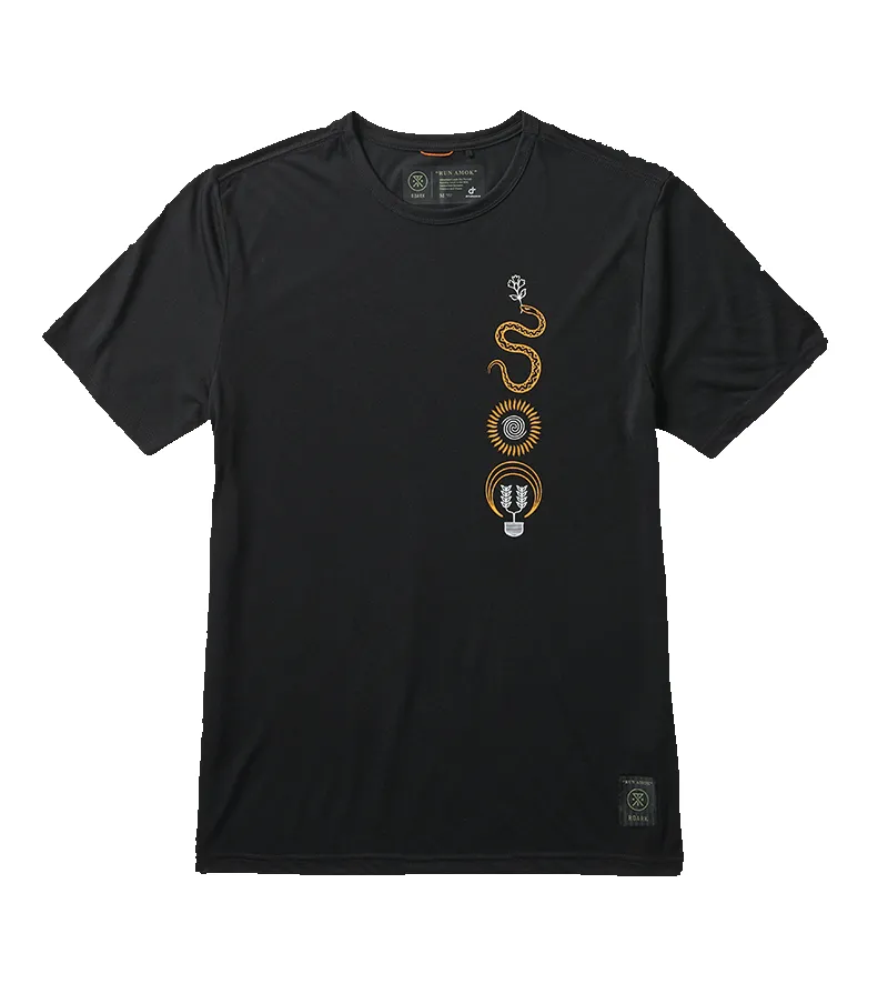 Mathis Serpiente Short Sleeve Tee - Black sold by Roark