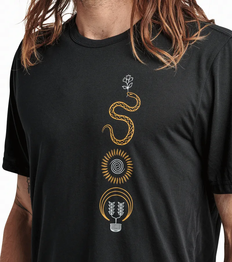 Mathis Serpiente Short Sleeve Tee - Black sold by Roark product image thumbnail 5