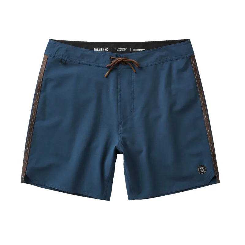 Passage 17" Boardshorts - Antico Nannai Blue sold by Roark
