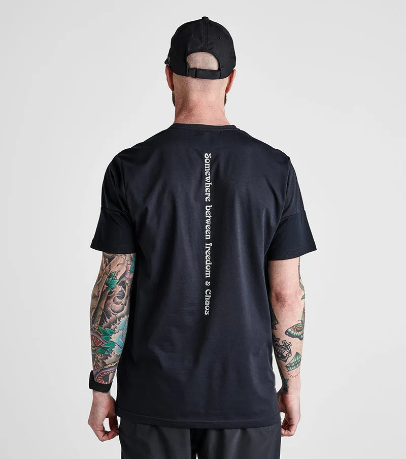 Apex Freedom And Chaos Short Sleeve Tee - Black sold by Roark product image thumbnail 2