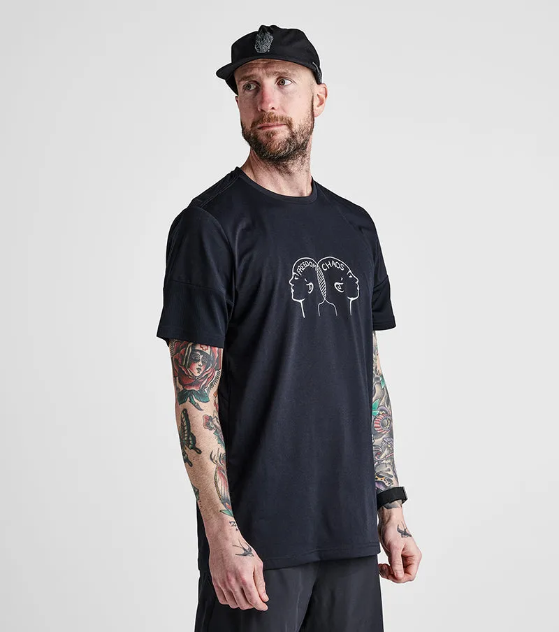 Apex Freedom And Chaos Short Sleeve Tee - Black sold by Roark product image thumbnail 4