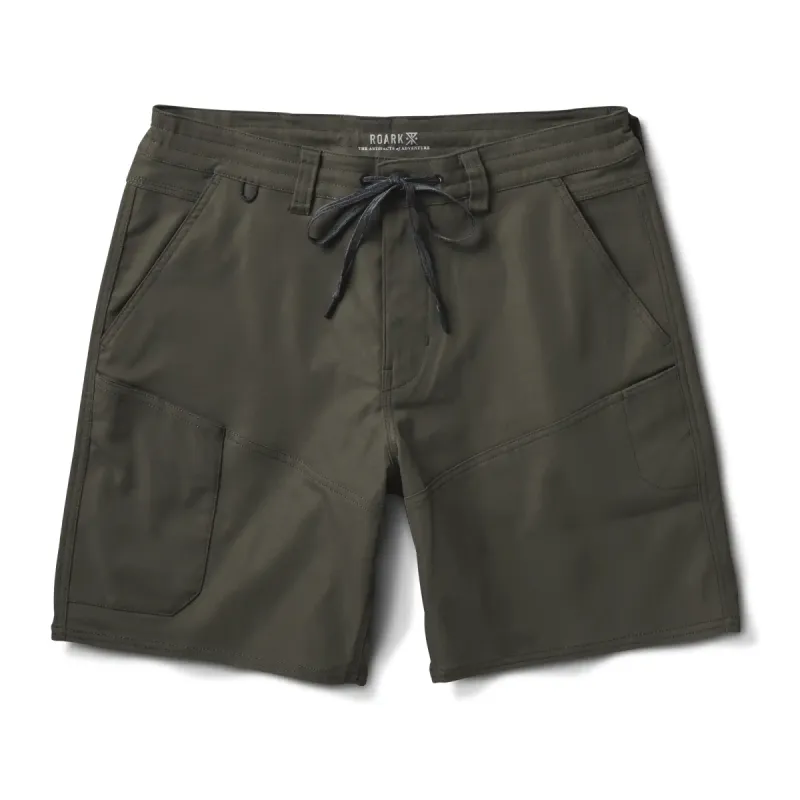 Explorer Long Road Shorts - Charcoal sold by Roark