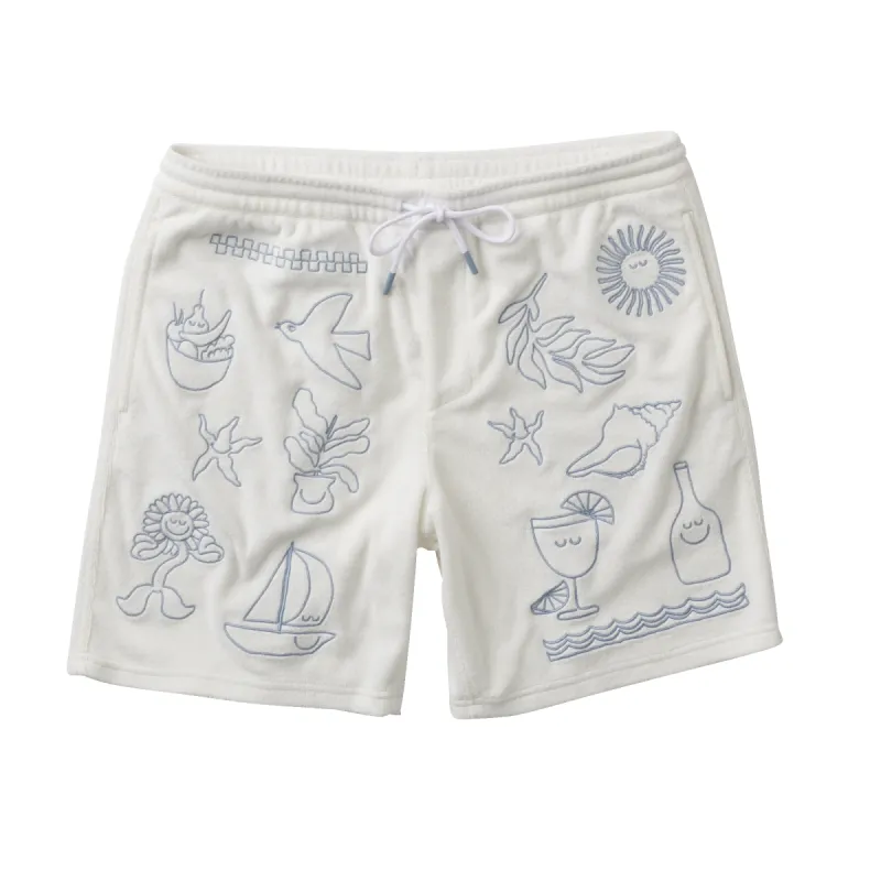 Grotto Shorts - Costa White sold by Roark