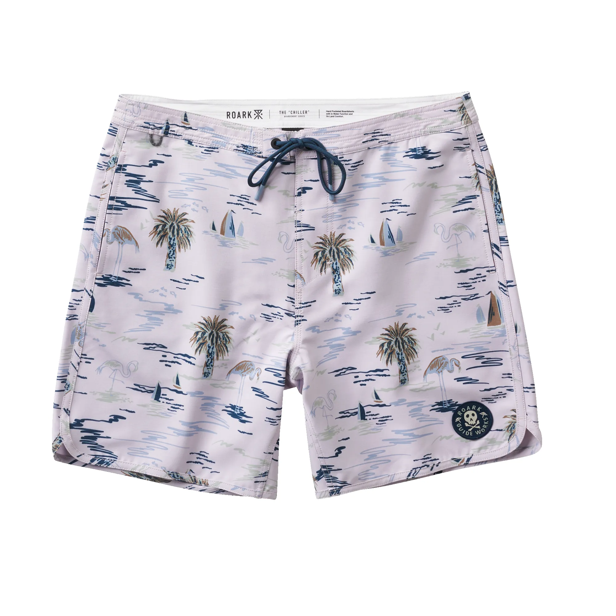 Chiller 17" Boardshorts - Laguna Dusty Lilac sold by Roark