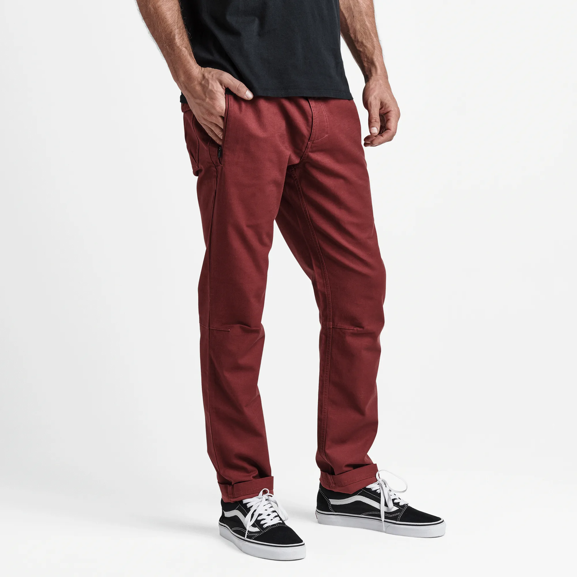 Layover 2.0 Pants - Maroon sold by Roark product image thumbnail 3