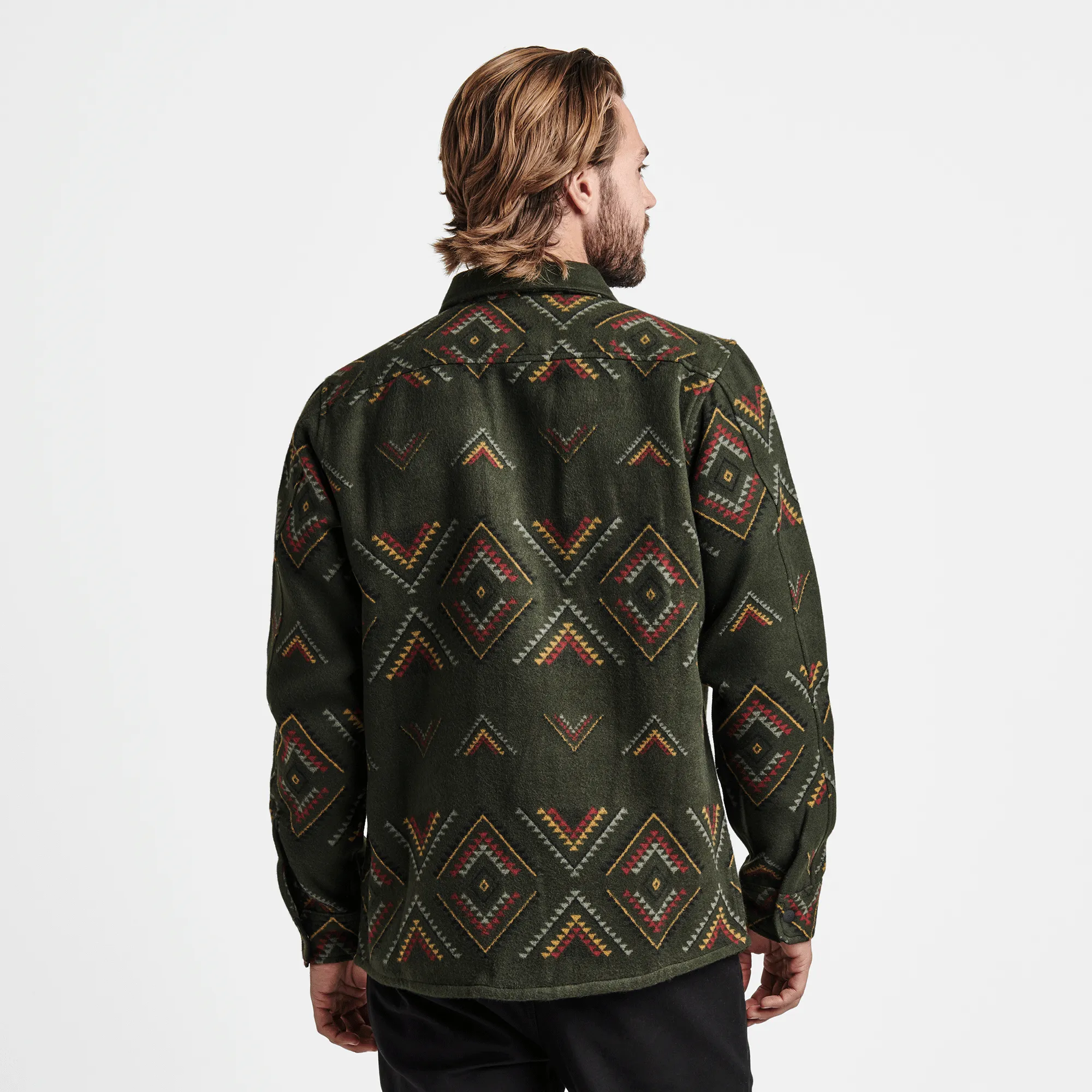Andes Manawa Tapu Flannel - Dark Military sold by Roark product image thumbnail 3