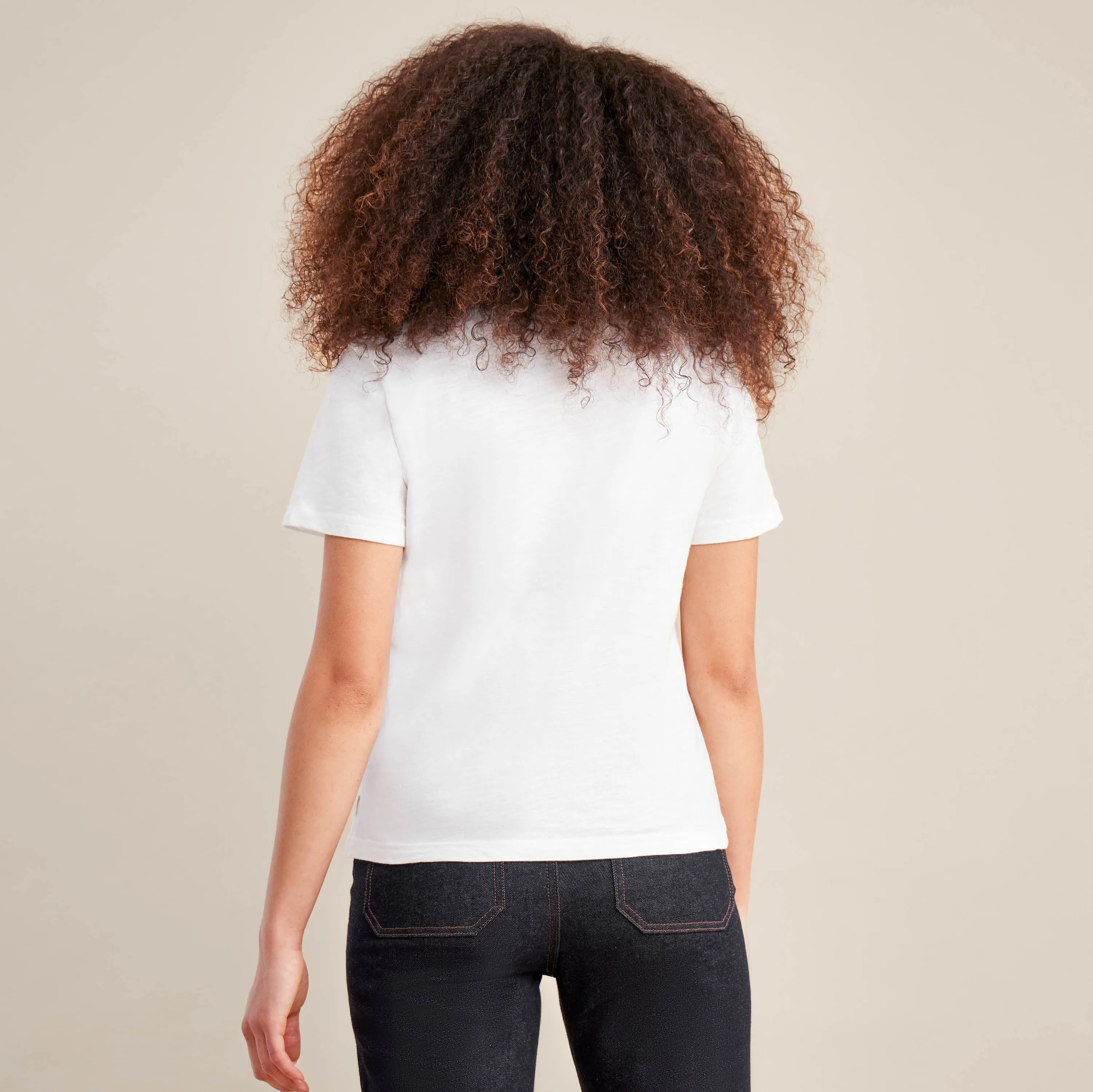 Well Worn Short Sleeve Tee - Off White sold by Roark product image thumbnail 2