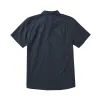 Scholar Oxford Short Sleeve Button Up Shirt - Dark Navy Crosshatch sold by Roark