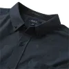 Scholar Oxford Short Sleeve Button Up Shirt - Dark Navy Crosshatch sold by Roark